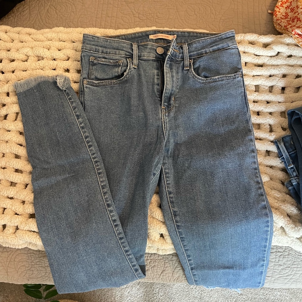 levis 721 high rise skinny